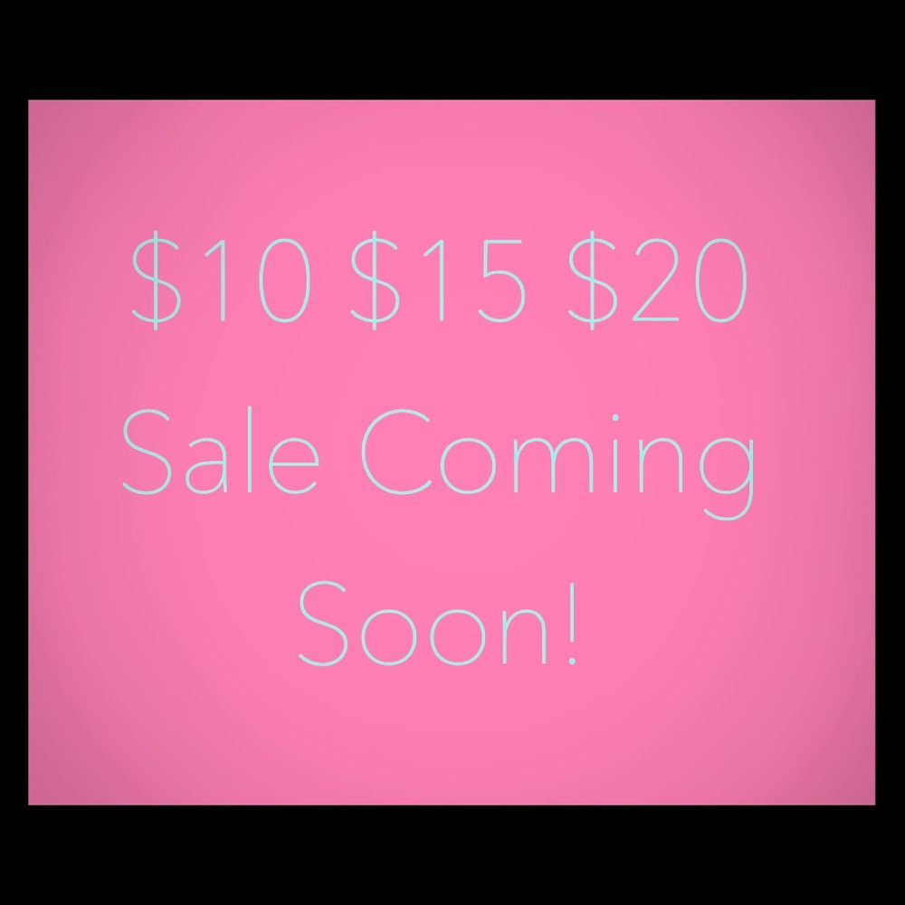 Stay Tuned!!!! Deals as low as $10